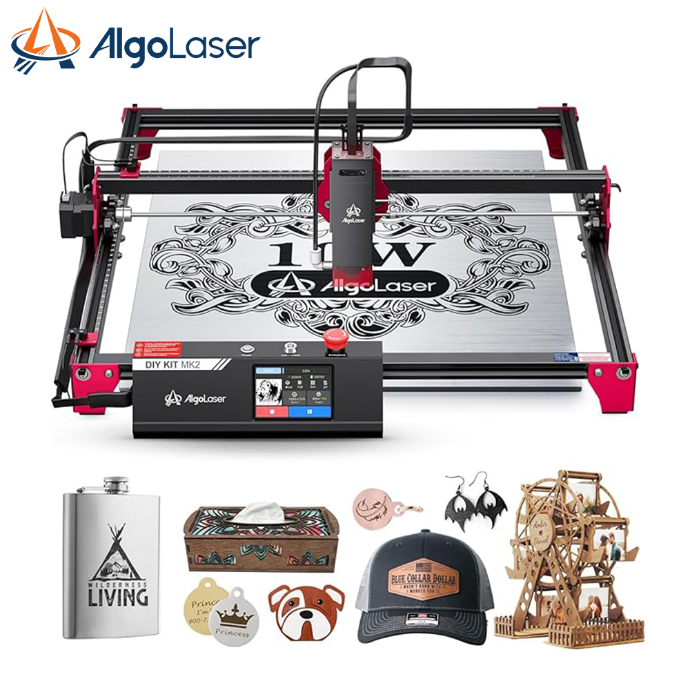 Rotary Axis Laser Engraver - Лазерный гравировальный станок AlgoLaser DIY KIT