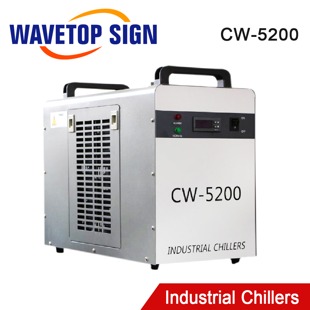 Laser Industrial Chiller - Промышленный водоохладитель WaveTopSign CW-5200, 5200 Вт,