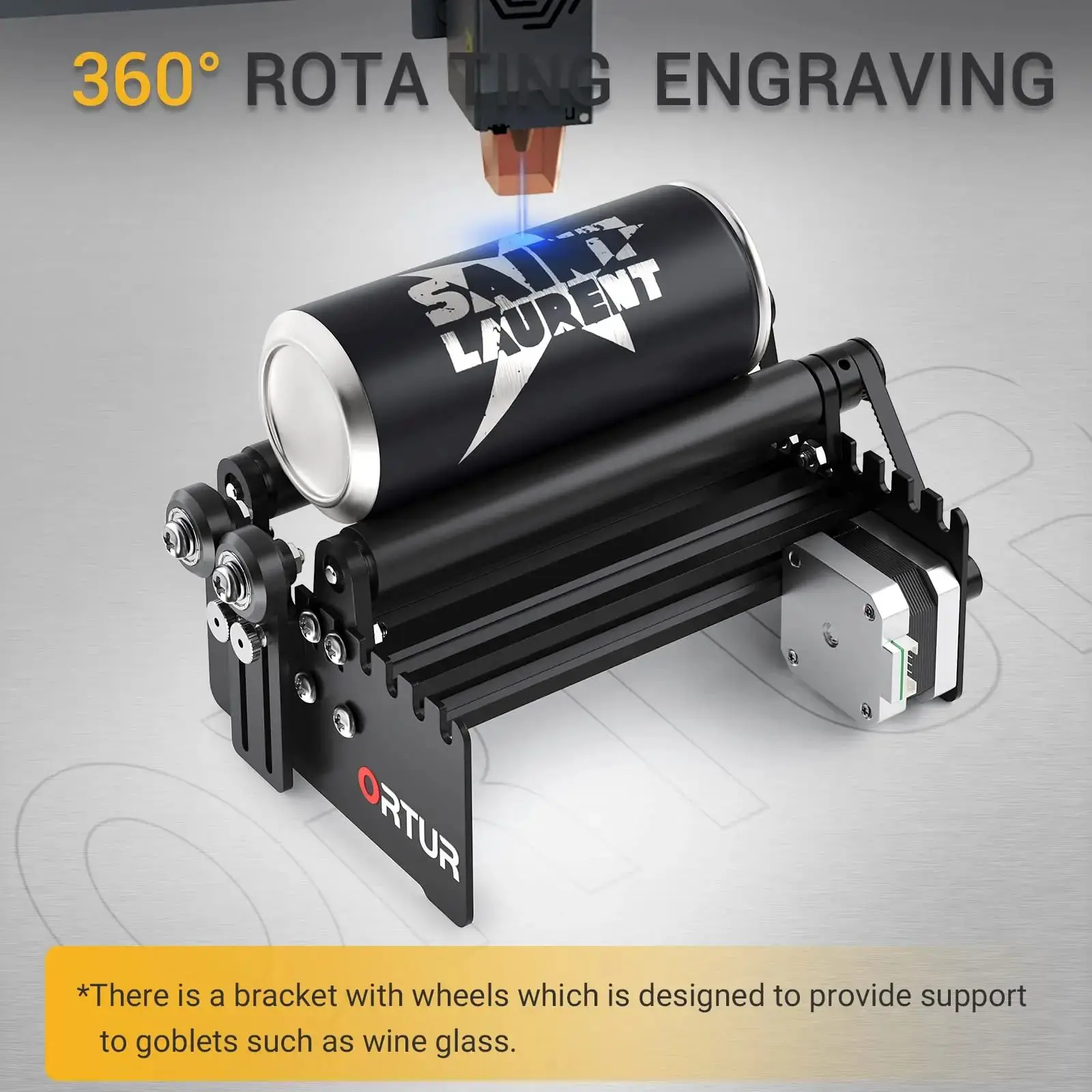 Rotary Axis Laser Engraver - Лазерные вращающиеся роликовые инструменты ORTUR, детали