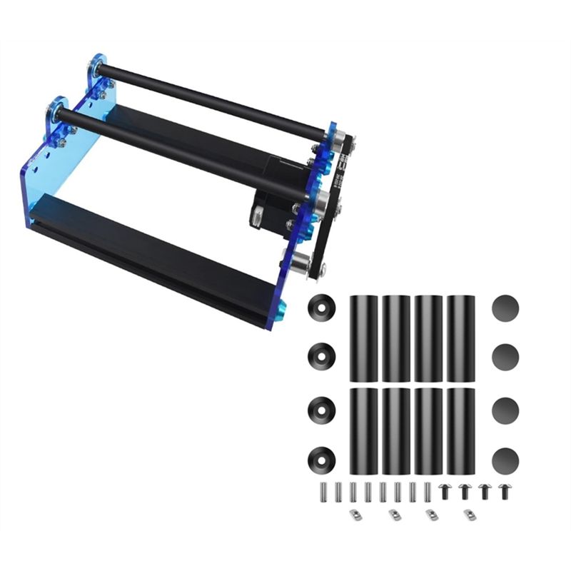 Rotary Axis Laser Engraver - Модуль лазерного гравера B17C с поворотным