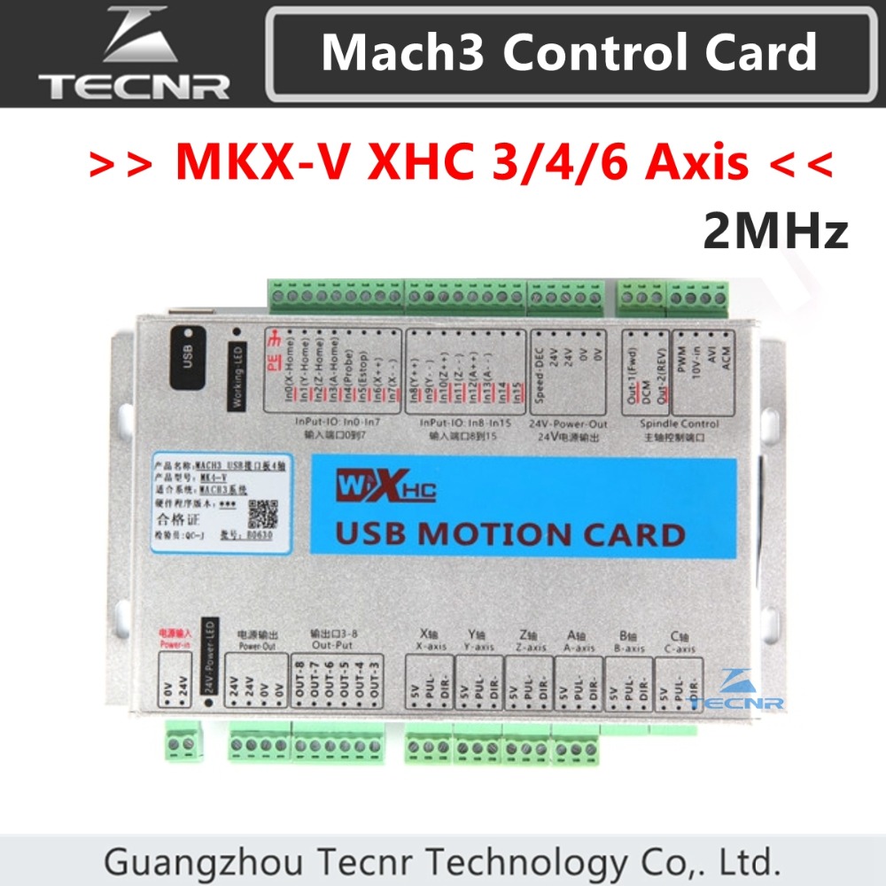 USB-разрывная плата XHC Mach3  – обзор и цена Breakout Board Mach3