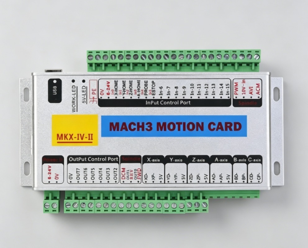 USB-карта управления движением – обзор и цена Breakout Board Mach3