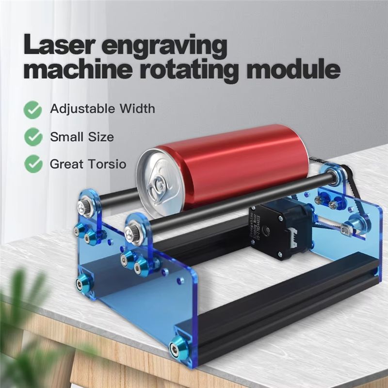 Модуль лазерного гравера B17C  – обзор и цена Rotary Axis Laser Engraver