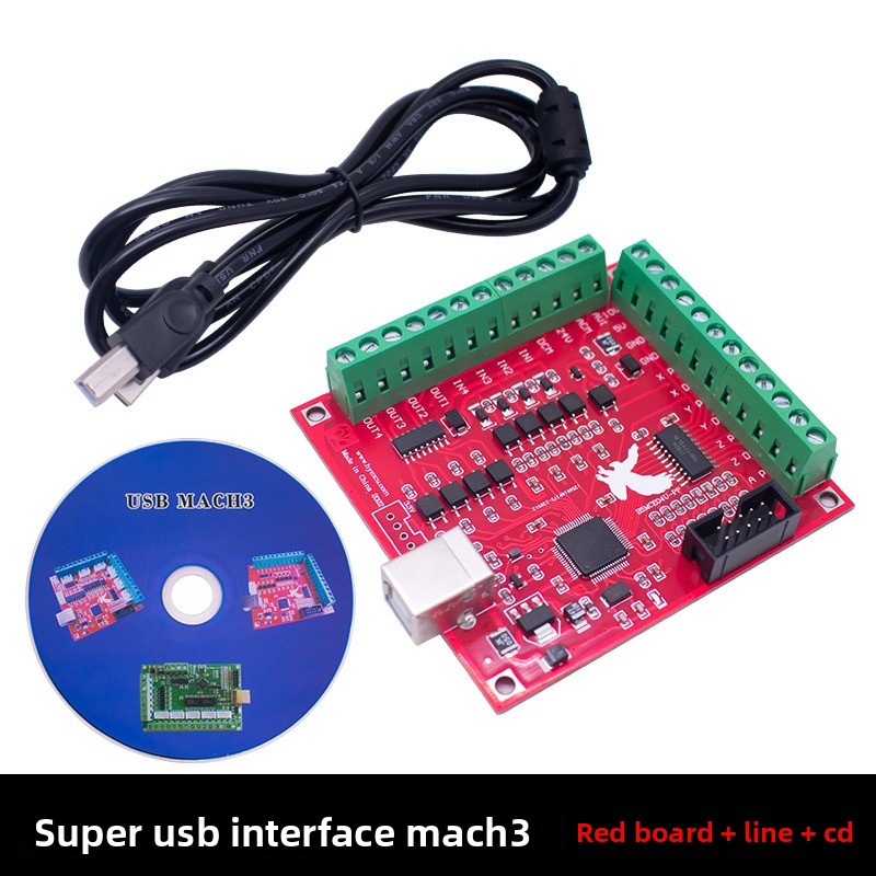 Коммутационная плата с ЧПУ USB – обзор и цена Breakout Board Mach3