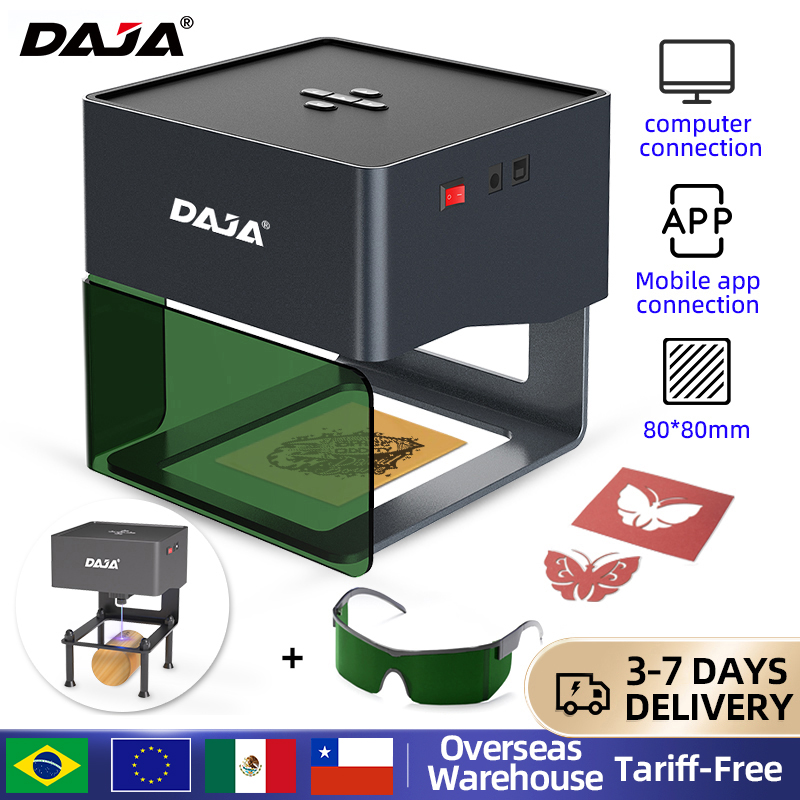 DAJA DJ6 Мини Портативный Лазе – обзор и цена Rotary Axis Laser Engraver