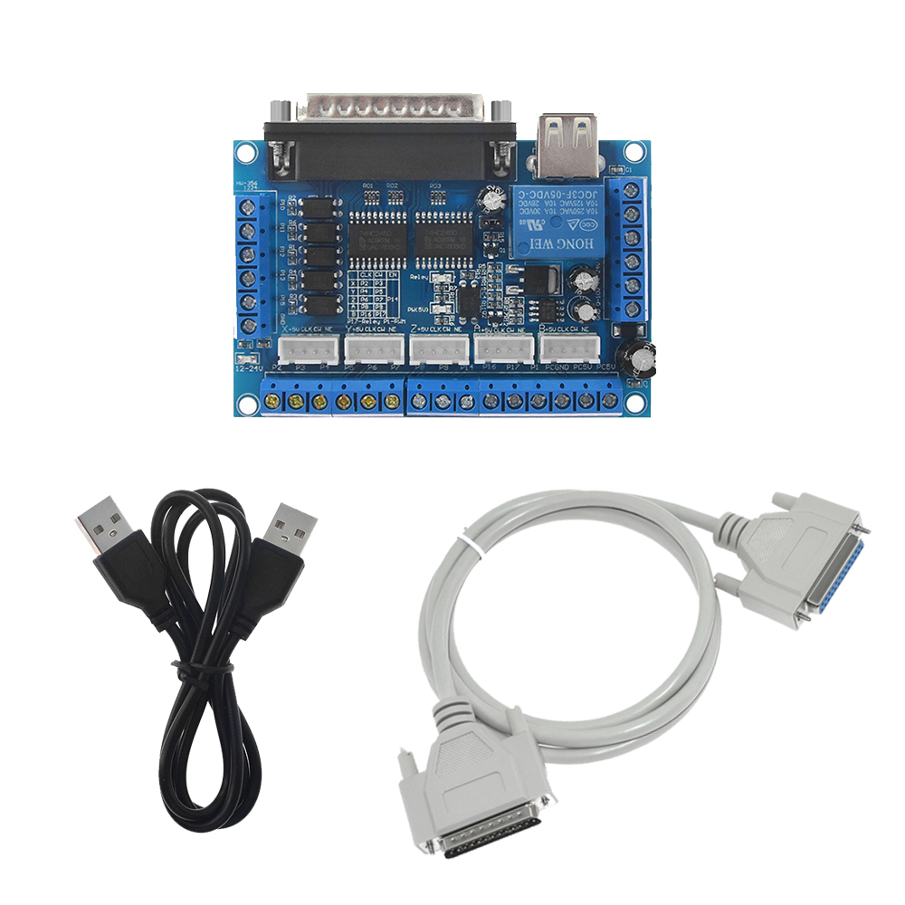 ЧПУ MACH3, управление параллел – обзор и цена Breakout Board Mach3